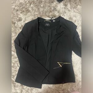 Black and gold blazer